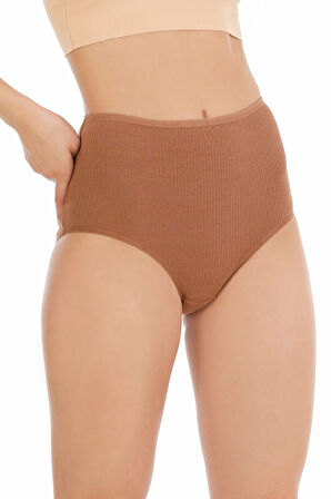 Kadın Fitilli Yüksek Bel 7'li Külot Set - Kts3080