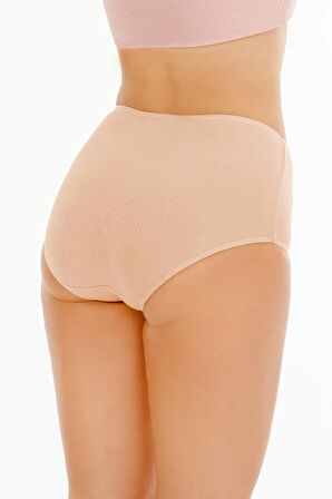 Kadın Fitilli Yüksek Bel 7'li Külot Set - Kts3080