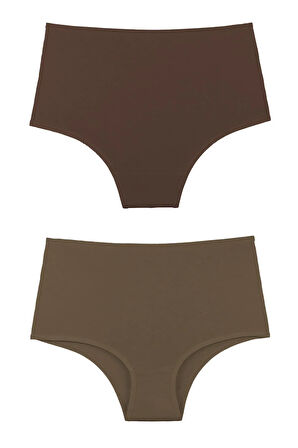 Kadın Bato Külot Karışık Renkli 5'li Paket - Kts4020