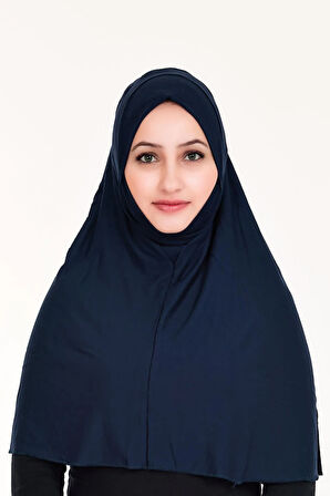 Peçeli Hazır Türban Pratik Şal Hijab Namaz Örtüsü