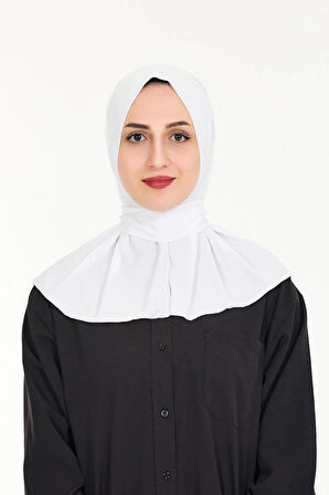 Kadın Tesettür Hazır Çıtçıtlı Hijab Bone Şal