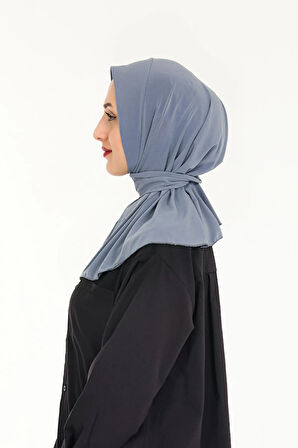 Kadın Tesettür Hazır Çıtçıtlı Hijab Bone Şal