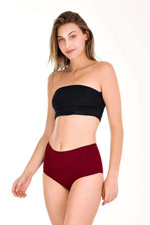 Kadın Bato Külot Karışık Renkli 7'li Paket - Kts2092-7