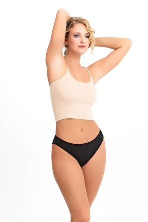 Kadın Brazilian Arkası Dantelli Külot 5'li Paket Seti - Kts2014