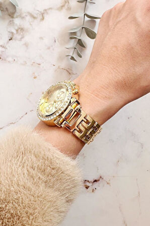 Lapetus Gold Kadran Kadın Kol Saati