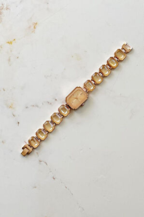 Aosta Full Rose  Taşlı Kadın Kol Saati