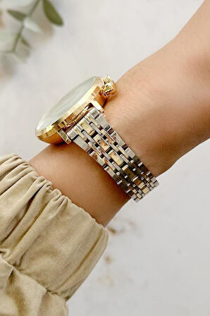 Massa Gold Gümüş Kadın Kol Saati