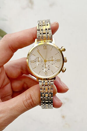 Massa Gold Gümüş Kadın Kol Saati