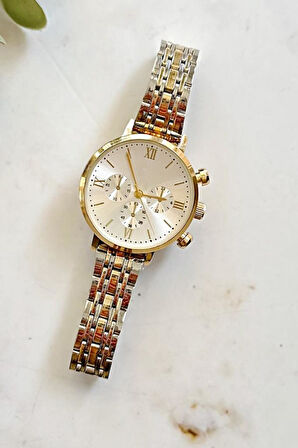 Massa Gold Gümüş Kadın Kol Saati