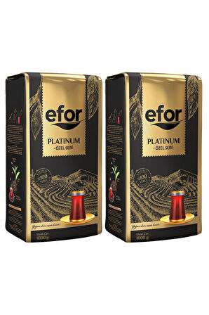 Efor Platinum Özel Seri Dökme Çay 1kg. 2'li Set