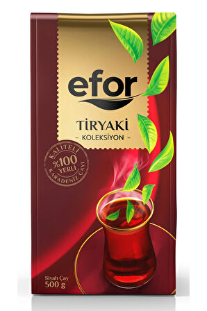 Tiryaki Dökme Siyah Çay - 500 gr