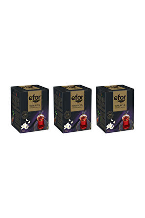 Efor Tomurcuk Bergamot Aromalı Siyah Çay 100gr. 3'lü Set