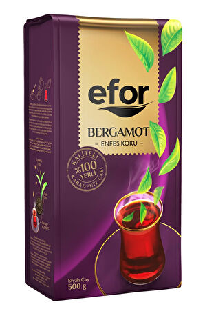 Bergamot Aromalı Dökme Siyah Çay - 500gr