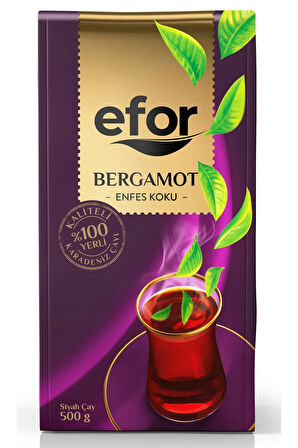 Bergamot Aromalı Dökme Siyah Çay - 500gr