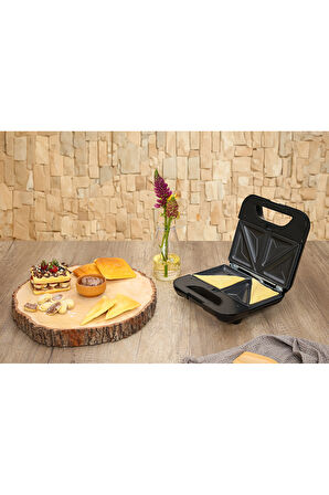 Zln3932 | 5 In 1 Tost Ve Sandviç Makinesi | Değiştirilebilir Plaka | Tost Izgara Waffle Sandviç