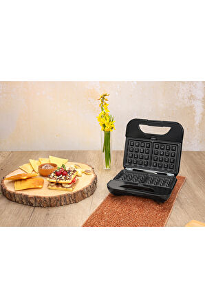 Zln3932 | 5 In 1 Tost Ve Sandviç Makinesi | Değiştirilebilir Plaka | Tost Izgara Waffle Sandviç