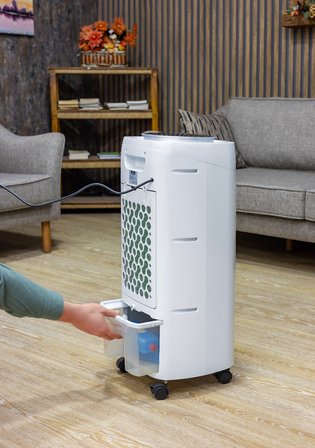 Zilan ZLN1314 Vantilatör Beyaz Siyah 65 W Hava Soğutucu Su Hazneli Uzaktan Kumandalı
