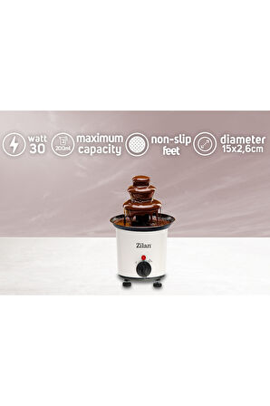 ZLN2144 Fondü Çikolata Şelalesi | Parti & Özel Gün için İdeal Çikolata Şelalesi Makinesi