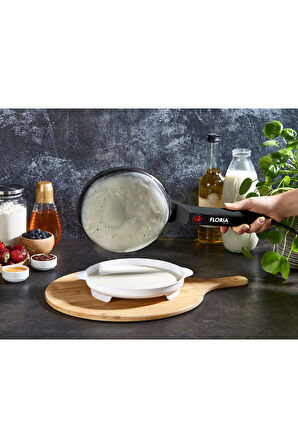 ZLN7910 Elektrikli Krep Makinesi | 700W | Yapışmaz Yüzey | Otomatik Sıcaklık Kontrolü | BPA Free