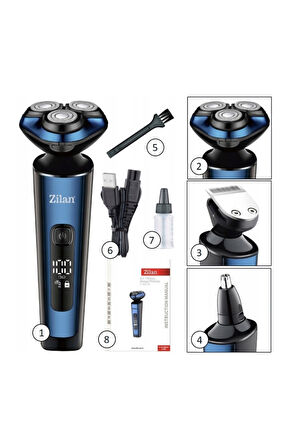 ZLN8726 4’Ü 1 ARADA TIRAŞ MAKİNESİ VE DÜZELTİCİ AION