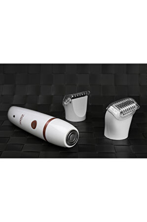 ZLN8740 3'ü 1 Arada Kadın Vücud Tıraş Makinesi | Pazlanmaz Çelik Bıcak | IPX7 Su Geçirmez