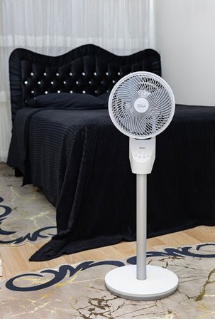 Zilan ZLN1016 Ayaklı Vantilatör | 3 Kademe Hız Ayarlı | Kumandalı | 10" Hava Dolaşımlı Vantilatör