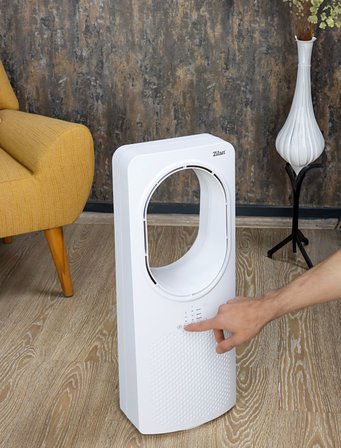 Zilan ZLN1078 Kule Tipi Vantilatör | Uzaktan Kumandalı | Zaman Ayarlı Pervanesiz Fan