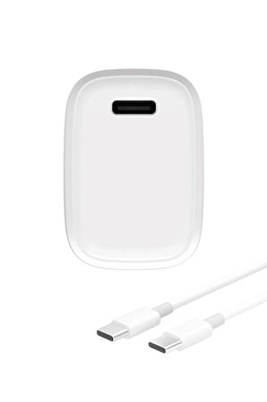 Smarty Pd 25 W Type-c To Type-c Kablolu Şarj Adaptörü / Xiaomi - Samsung - Iphone 15/16 Ile Uyumlu