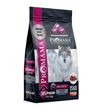 Promama Classic Yetişkin Kuzu Etli  Köpek Maması 15 KG