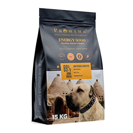 Promama Energy 5000 Yetişkin Köpek Maması 15 KG