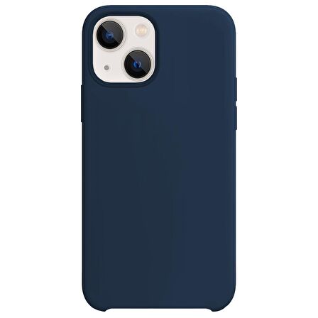 Buff iPhone 13 Mini Rubber Fit Kılıf Navy Blue