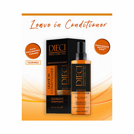 Dieci Leave In Conditioner Durulanmayan Saç Kremi 150 Ml