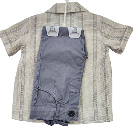 Babydoll 2li Takım Lemon Gri