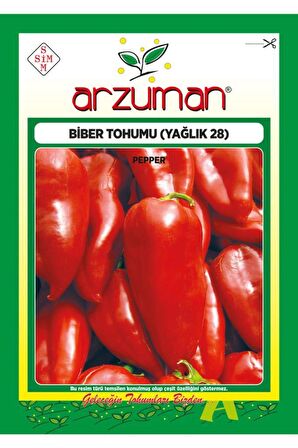 Arzuman Yağlık-28 Biber Tohumu