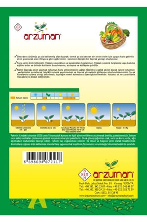 Kırmızı Beyaz Fındık Turp Tohumu 5 Gram