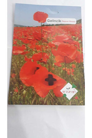 Gelincik Çiçeği Tohumu (50 adet)