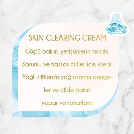 artexan Cilt Temizleme Kremi / SKIN CLEARING CREAM 50 ml/1,7 oz -Alman Menşeli Özel Kozmetik Ürün