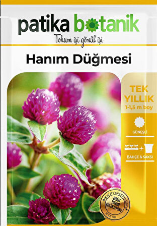  20 Adet Hanım Düğmesi Tohumu