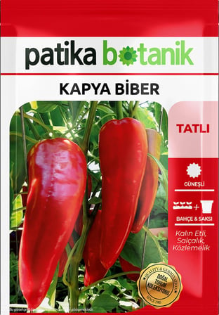200 Adet Kapya Biber Tohumu