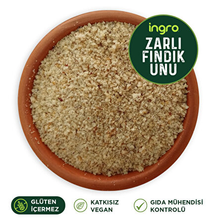 Glutensiz Fındık Unu Zarlı 250 G