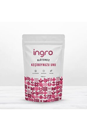 Ingro Glutensiz Keçiboynuzu Unu 1000 G