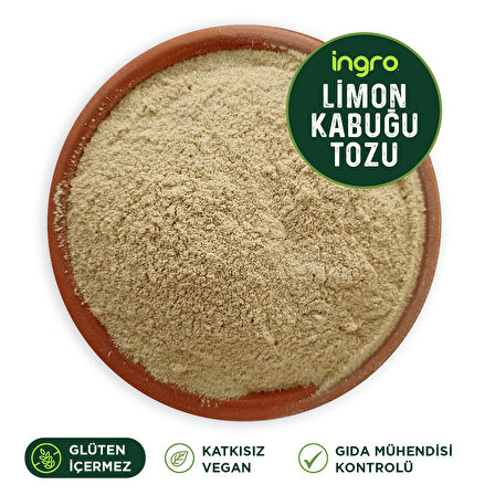 Glutensiz Limon Kabuğu Tozu 250 G