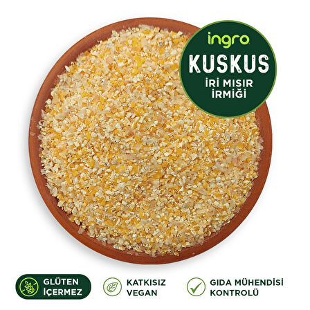 Glutensiz Kuskus (iri Mısır Irmiği) 5 kg