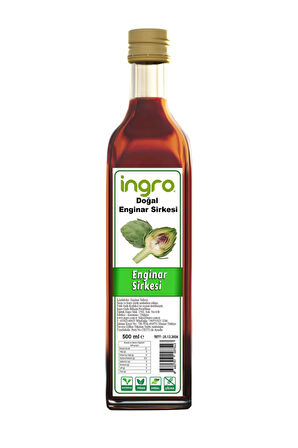 Ingro Enginar Sirkesi 500 ml