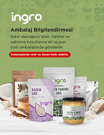 Glutensiz Beyaz Sorgum Tohumu Unu 500 g