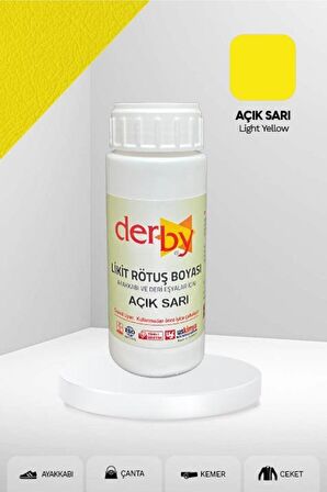 Deri Eşyalar Için Örtücü Yoğun Rötuş Boyası 100 Ml - Kartela Renkleri