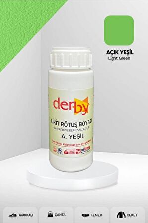 Deri Eşyalar Için Örtücü Yoğun Rötuş Boyası 100 Ml - Kartela Renkleri