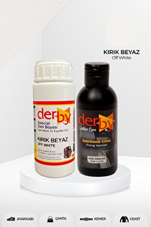 Special Deri Boyası Ve Cilası 100 ml - 2'li Set / Mont Eşya Çanta Deri Boyası