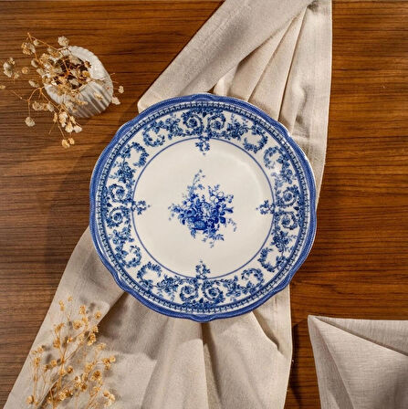 Fecra Majestic Blue 14 Parça Kahvaltı Takımı