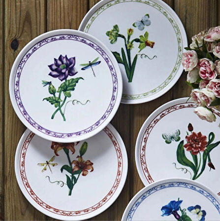 Fecra Beyda 6 Parça Pasta Tabağı Seti